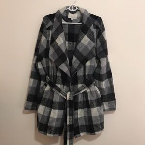 Plaid coat